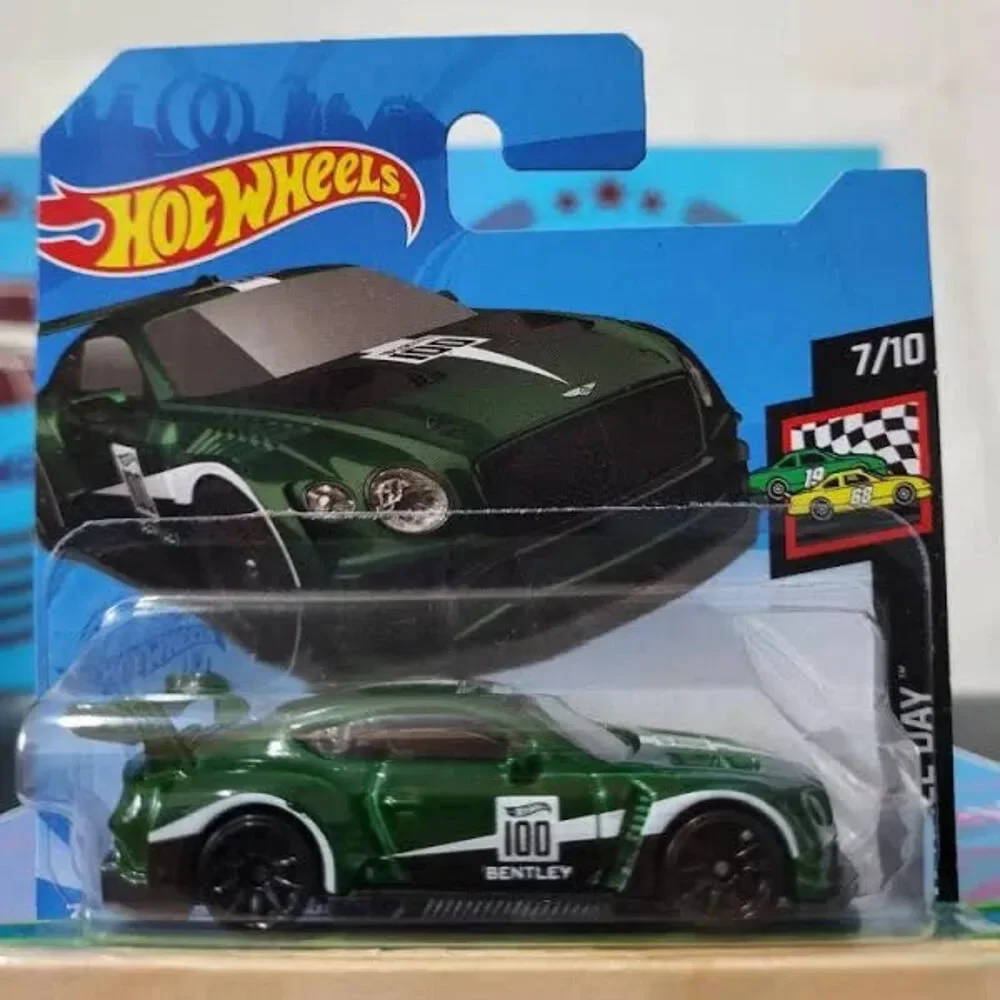Hot Wheels 2018 Bentley Continental GT3, HW Race Day 7/10 Green 133/250